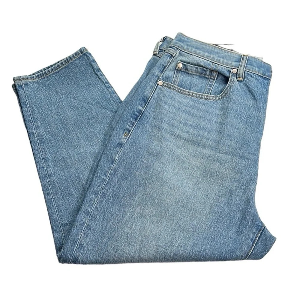 Torrid New Women’s 14S‎ Mom Jean Straight Premium Classic Denim High-Rise Jean